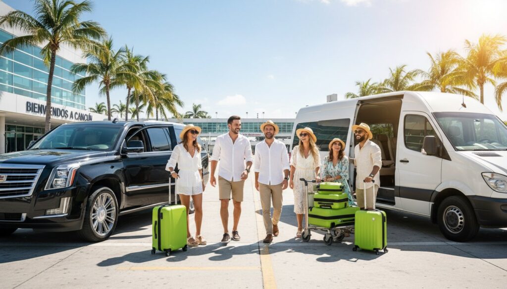 Cancun Airport Transfer for 6 Passengers: SUV vs. Van Comparison